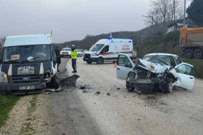 Bursa'daki korkutan kaza: 3 yaralı