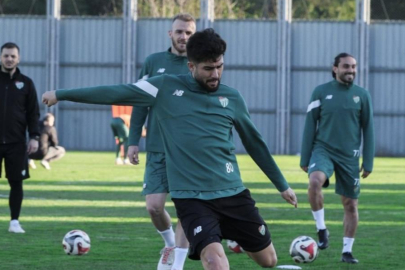 Bursaspor Menemen FK maçı hazırlıklarını sürdürdü