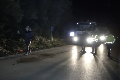 Bursa’da heyelan: Mudanya-Kurşunlu yolu trafiğe kapandı