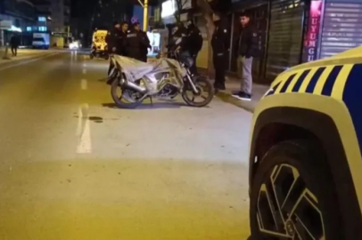 Bursa'da iki motosiklet böyle çarpıştı… 1'i hamile 2 yaralı