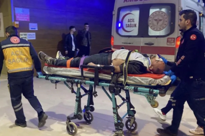 Bursa'da kamyonun kasasından düşen işçi ölümden döndü