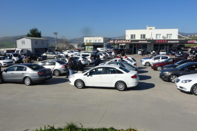 İkinci el otomobil piyasasında durgunluk