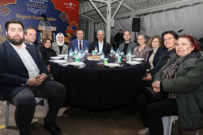 Bereket sofrası Yıldırım’da kuruldu