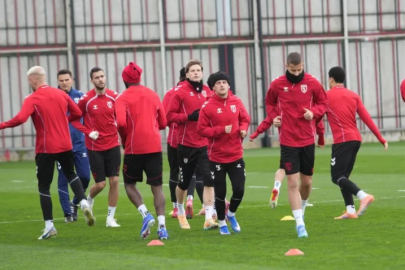 Samsunspor, Shkendija maçı hazırlıklarını tamamladı