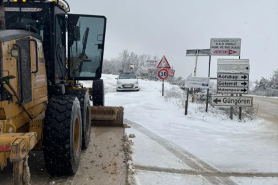 Nilüfer’de kar mesaisi