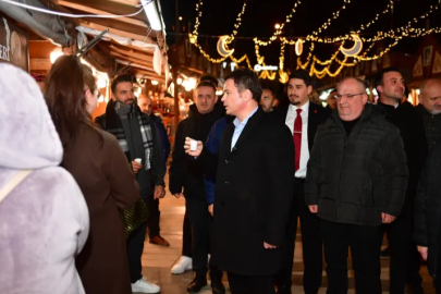 Başkan Aydın Ramazan Sokağı’nda vatandaşlarla buluştu