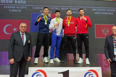 Belediyesporlu karateci Beşbadem'den büyük başarı