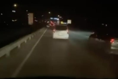 Bursa'da servis minibüsüne çarpan kamyoneti 3 kilometre sonra durdurabildi