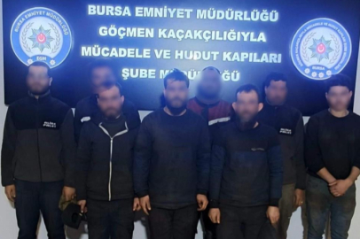 Bursa'da geniş kapsamlı kaçak göçmen operasyonu