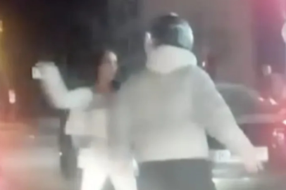 Bursa’da kadın sürücüden tekme ve tokatlı saldırı