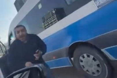 Bursa'da yol verme kavgası kamerada... Camı kırdı, 180 bin lira ceza yedi