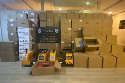 Bursa'da 460 kilo tütün ele geçirildi