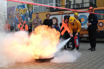 Yıldırım'da nefes kesen tatbikat