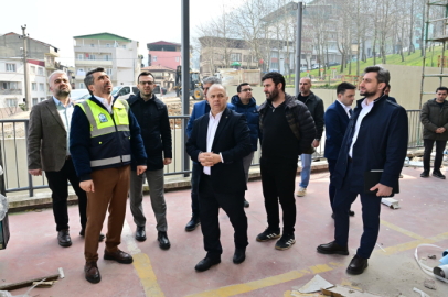 Piremir’de yol yarılandı