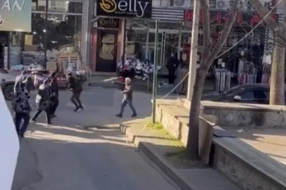 Bursa'da esnaf kavgası boks ringini aratmadı