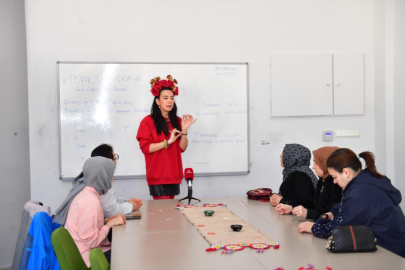 Osmangazi Belediyesi'nden baharı müjdeleyen atölye