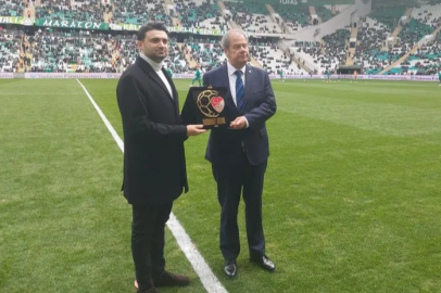 Bursaspor'a fair play ödülü takdim edildi