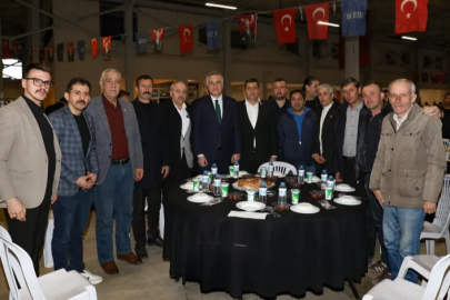 Kardeşlik sofrası Yenişehir'de kuruldu