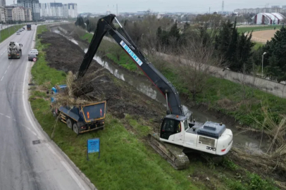 Ayafatma Deresi'nde kapsamlı temizlik çalışması