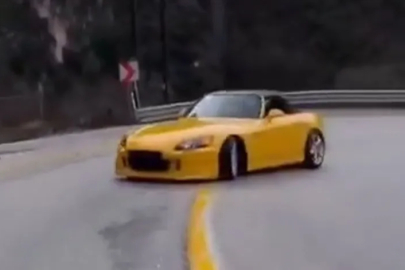 Bursa'da spor arabasıyla dirft atan sürücüye ceza yağdı