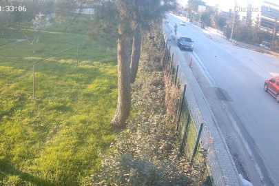 Bursa'da cinayet gibi kaza güvenlik kamerasında