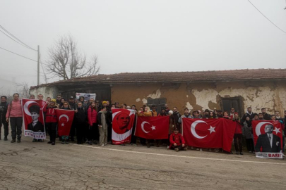 Nilüfer'de şehitleri için yürüdüler