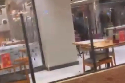 Bursa'da restoran savaş alanına döndü