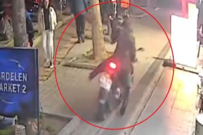 Bursa'da motosiklet sürücüsü dehşet saçtı