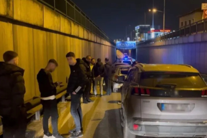 Bursa’da zincirleme kaza sonrası kavga çıktı