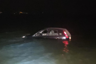 İznik Gölü'ne uçan otomobilde can pazarı