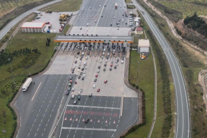 Bursa'da bayram trafiiğine helikopterli denetim