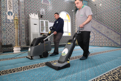 Osmangazi’de camilerde bayram temizliği