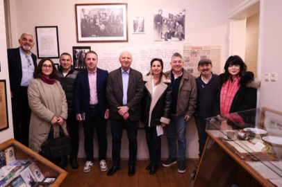 Bursa Basını Orhan Kemal Müzesi’ni gezdi