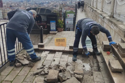 Tarihi Tophane Meydanı yenilendi