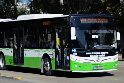 Bursa'da otobüsçüler konvoyla eylem yaptı