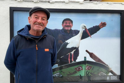 Yaren Leylek ve Adem amcaya yoğun ilgi