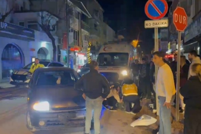 Bursa'da otomobil ile motosiklet çarpıştı: 1 yaralı