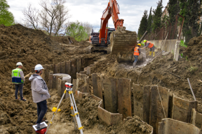 Özlüce'de altyapıya kalıcı ve çevreci çözüm