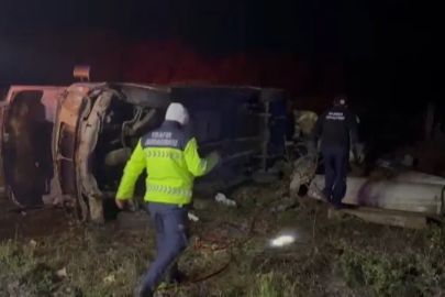 Bursa'da feci kaza: 1 ölü, 12 yaralı