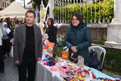 Osmangazi’de kadınların el emeği büyük beğeni topladı