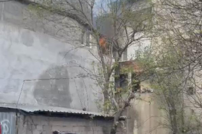 Bursa'da çatı katında korkutan yangın