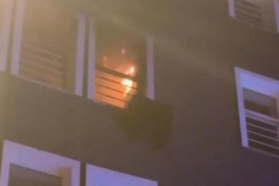 Bursa'da  otel odasındaki yangın itfaiye ve 112'yi alarma geçirdi