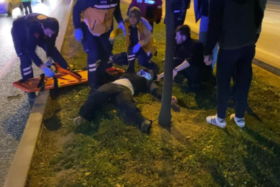 Düşürdüğü telefonu alırken otomobil çarptı