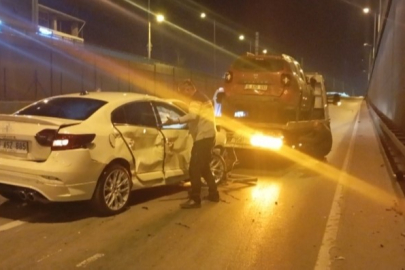 Bursa'da zincirleme kaza: 6 yaralı