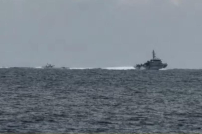 Yunanlılar, Türk Sahil Güvenlik botu gelince arkasına bakmadan kaçtı