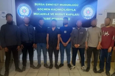 Bursa polisi, göçmen kaçakçılığına dur dedi