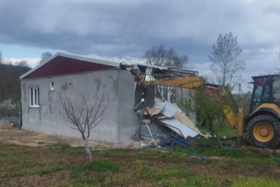 İnegöl’de kaçak yapıyla mücadele devam ediyor