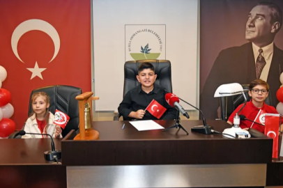 Osmangazi’de söz de karar da çocukların