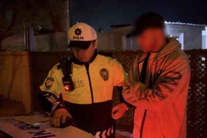 Bursa'da polisten alkollü sürücüye öğüt