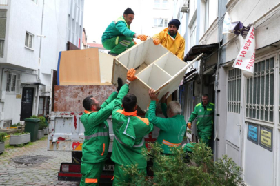 Osmangazi’de çöp eve müdahale